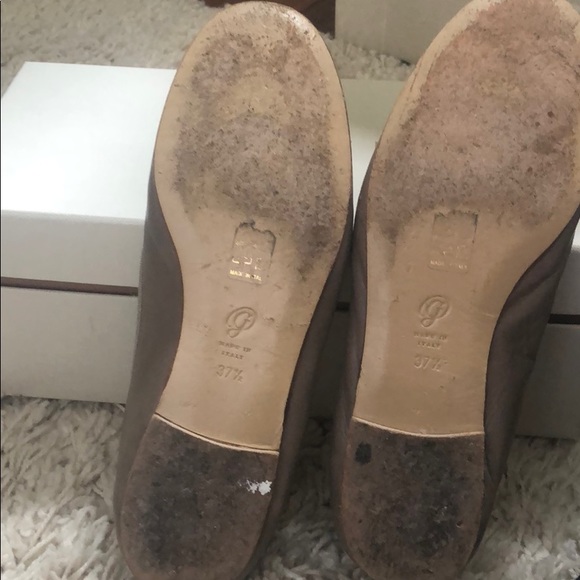 M. Gemi grey ballet flats with box and dust bag - Picture 4 of 8